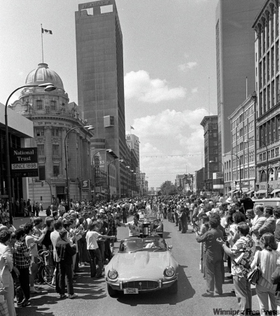 Winnipeg Jets had three victory parades during the 1970s.